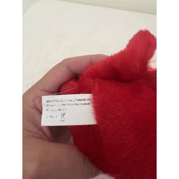 Northern Cardinal Audubon Real Bird Call WILD REPUBLIC Plush Stuffed Animal Red - Picture 7 of 7